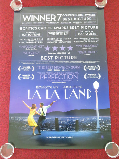 LA LA LAND US ONE SHEET ROLLED POSTER RYAN GOSLING EMMA STONE 2016 Movie posters