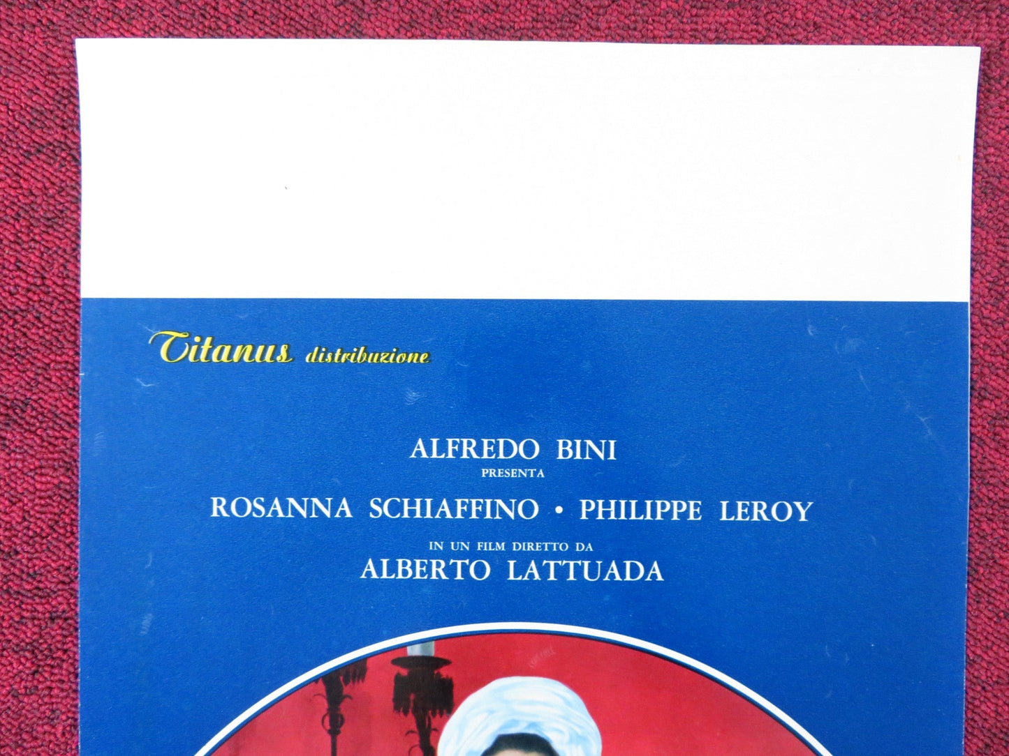 LA MANDRAGOLA ITALIAN LOCANDINA POSTER ROSANNA SCHIAFFINO PHILIPE LEROY 1965 Rendezvous Cinema Movie posters