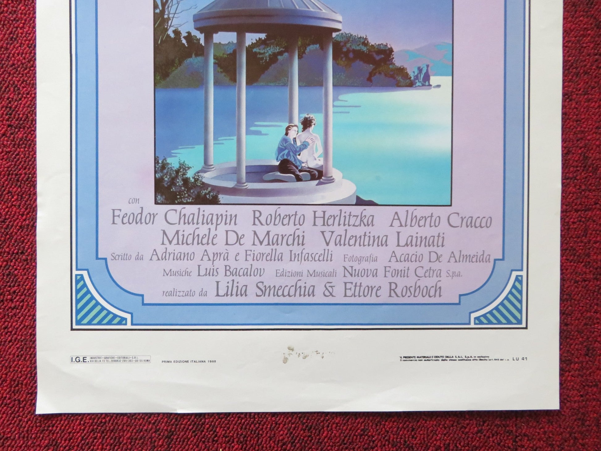 LA MASCHERA ITALIAN LOCANDINA POSTER HELENA BONHAM CARTER MICHAEL MALONEY 1988 Rendezvous Cinema Movie posters