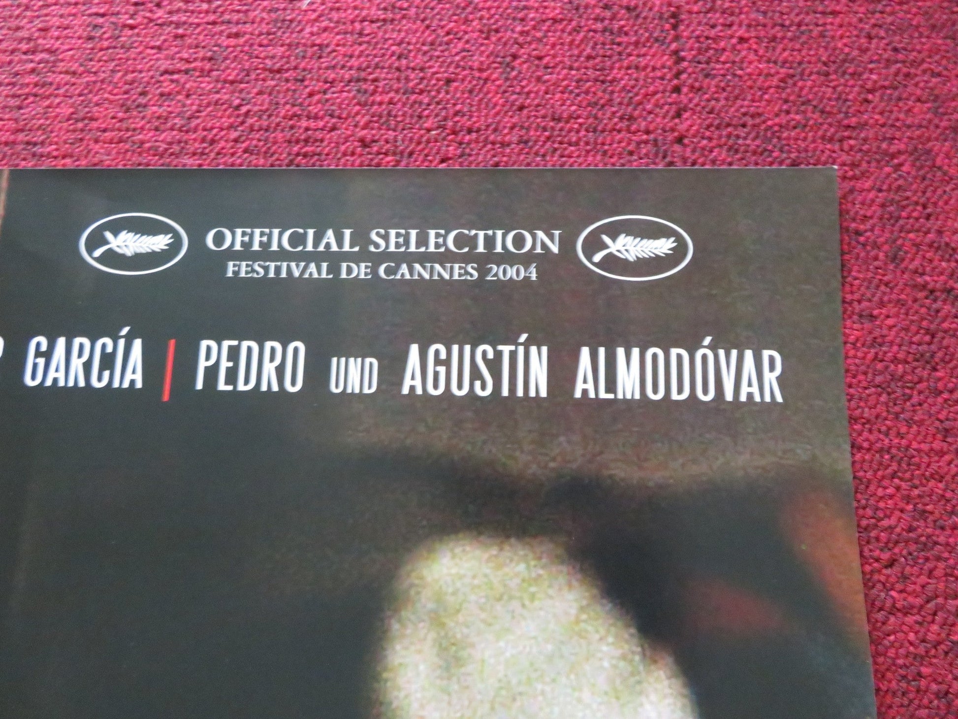 LA NINA SANTA GERMAN A1 POSTER FOLDED MARIA ALCHE JULIETA ZYLBERBERG 2004 Rendezvous Cinema Movie posters