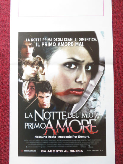 LA NOTTE DEL MIO PRIMO AMORE ITALIAN LOCANDINA POSTER LUCA BASTIANELLO 2006 Rendezvous Cinema Movie posters