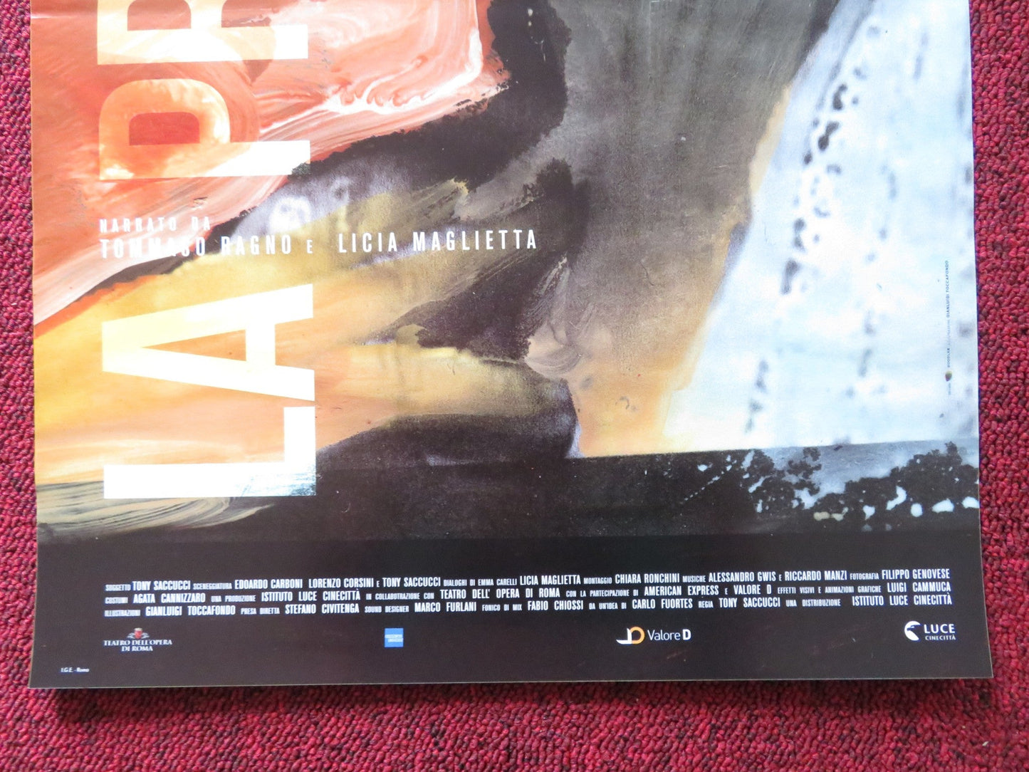 LA PRIMA DONNA ITALIAN LOCANDINA POSTER LICIA MAGLIETTA 2019 Rendezvous Cinema Movie posters