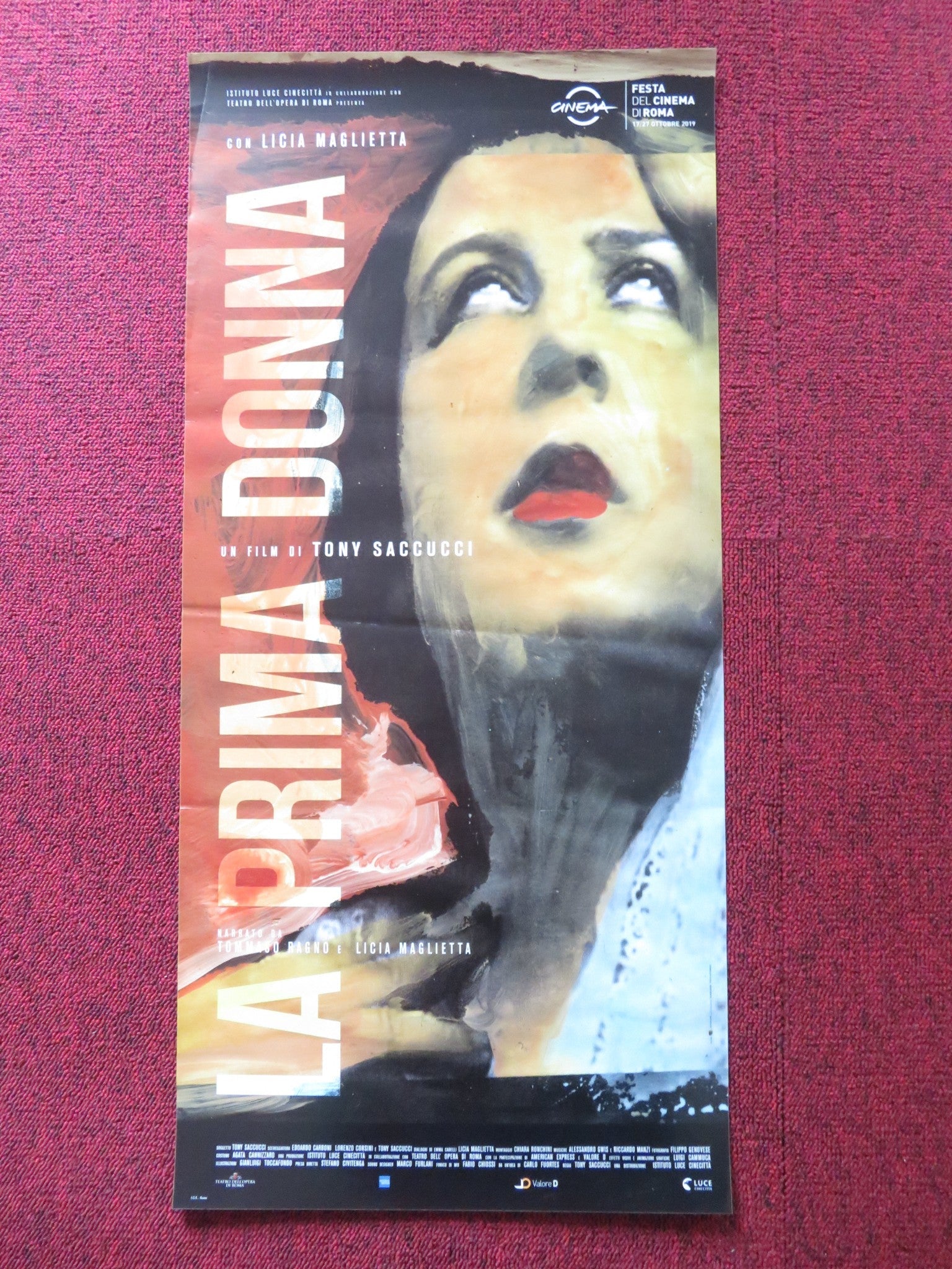 LA PRIMA DONNA ITALIAN LOCANDINA POSTER LICIA MAGLIETTA 2019 Rendezvous Cinema Movie posters
