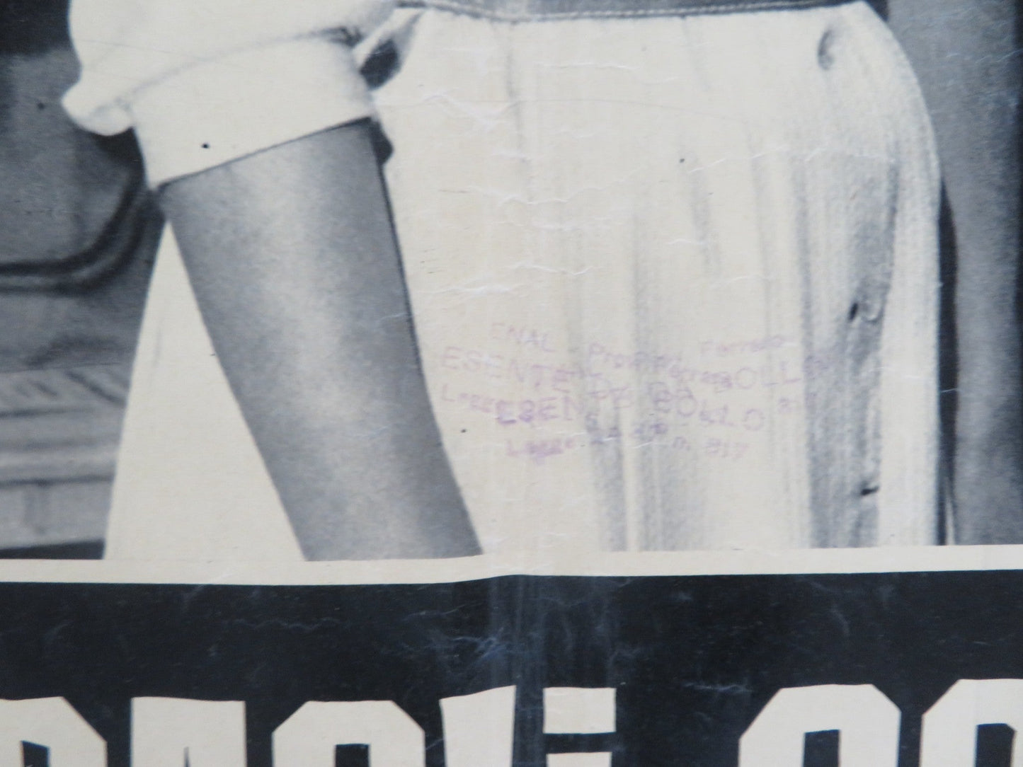 LA RAGAZZA DAGLI OCCHI DI GATTO - A ITALIAN FOTOBUSTA POSTER VERA TSCHECHOWA 1960 Rendezvous Cinema Movie posters