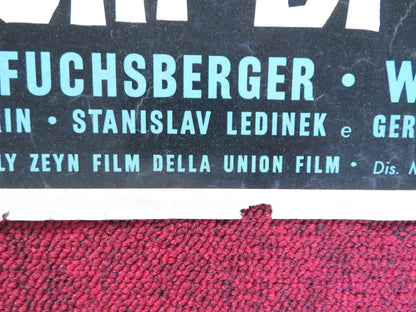 LA RAGAZZA DAGLI OCCHI DI GATTO - C ITALIAN FOTOBUSTA POSTER VERA TSCHECHOWA 1960 Rendezvous Cinema Movie posters