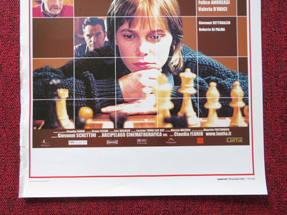 LA REGINA DEGLI SCACCHI ITALIAN LOCANDINA POSTER BARBORA BOBULOVA 2001 Rendezvous Cinema Movie posters
