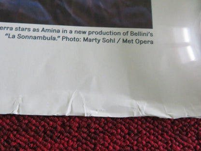 LA SONNAMBULA UK QUAD ROLLED POSTER THE METROPOLITAN OPERA BELLINI 2025 Movie posters