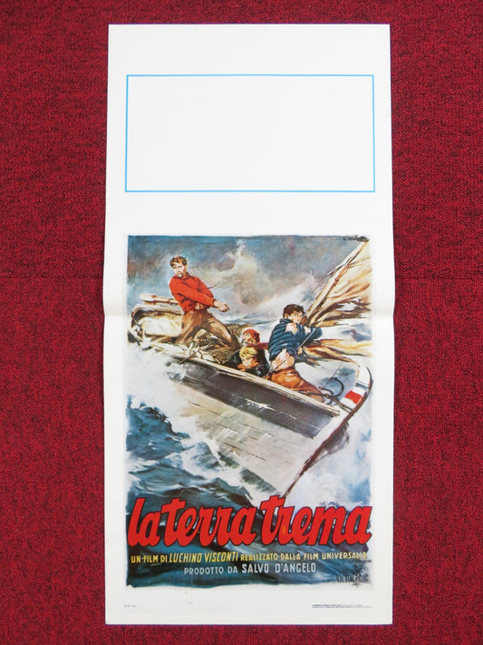 LA TERRA TREMA ITALIAN LOCANDINA POSTER LUCHINO VISCONTI 2001 Rendezvous Cinema Movie posters