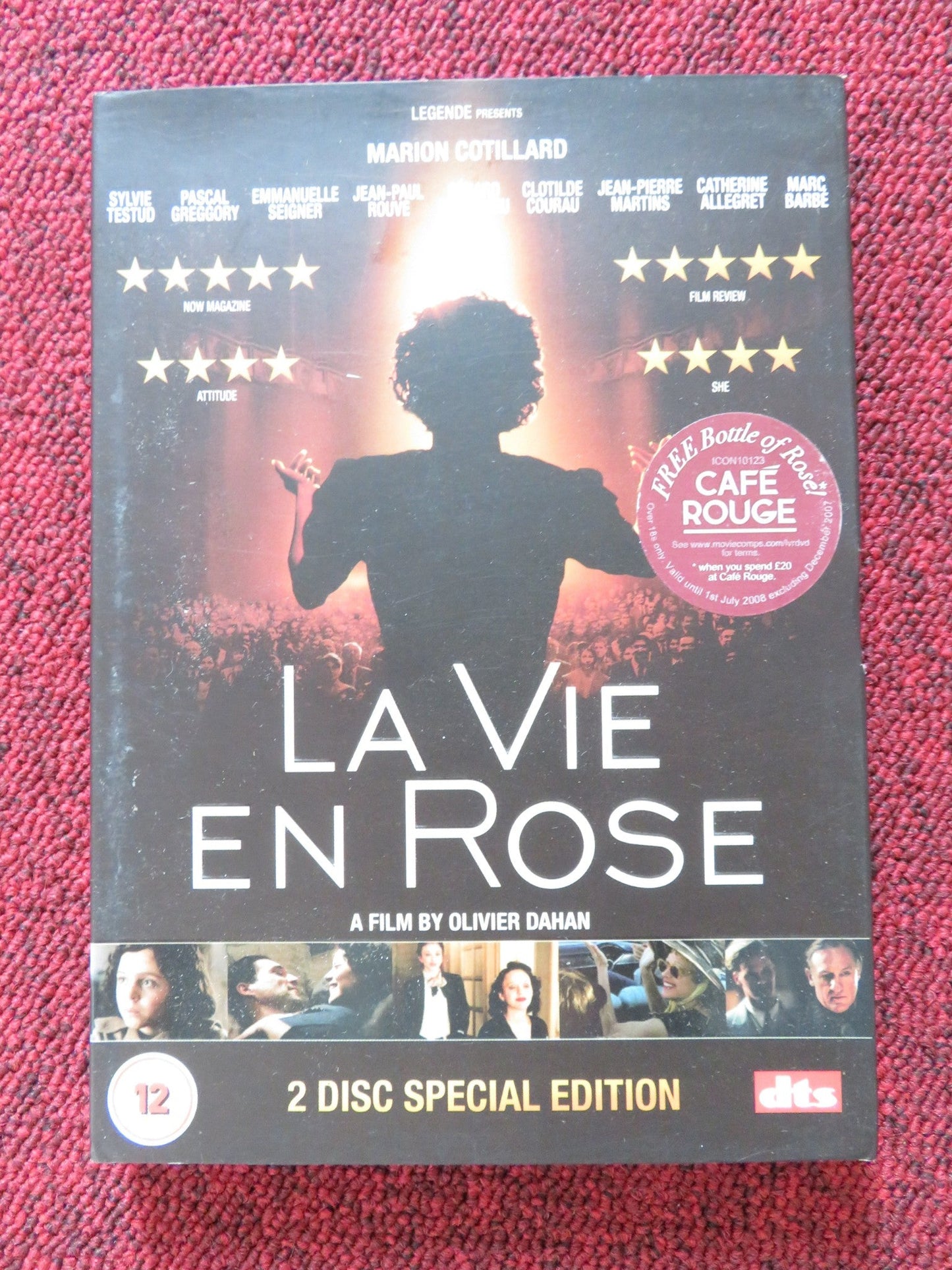 LA VIE EN ROSE (DVD) MARION COTILLARD EDITH PIAF 2007 REGION 2 Rendezvous Cinema Movie posters