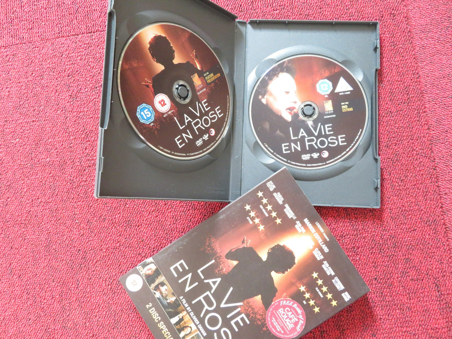 LA VIE EN ROSE (DVD) MARION COTILLARD EDITH PIAF 2007 REGION 2 Rendezvous Cinema Movie posters