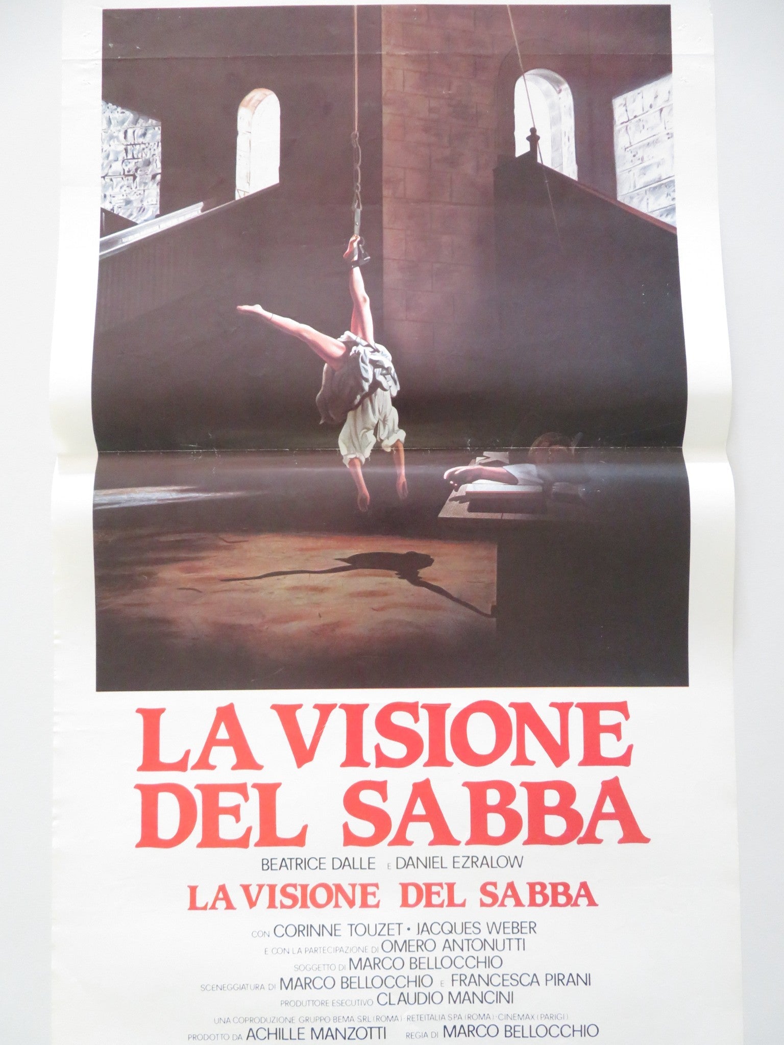 La Visione Del Sabba - B ITALIAN LOCANDINA POSTER DALLE DANIEL EZRALOW 1988 Movie posters