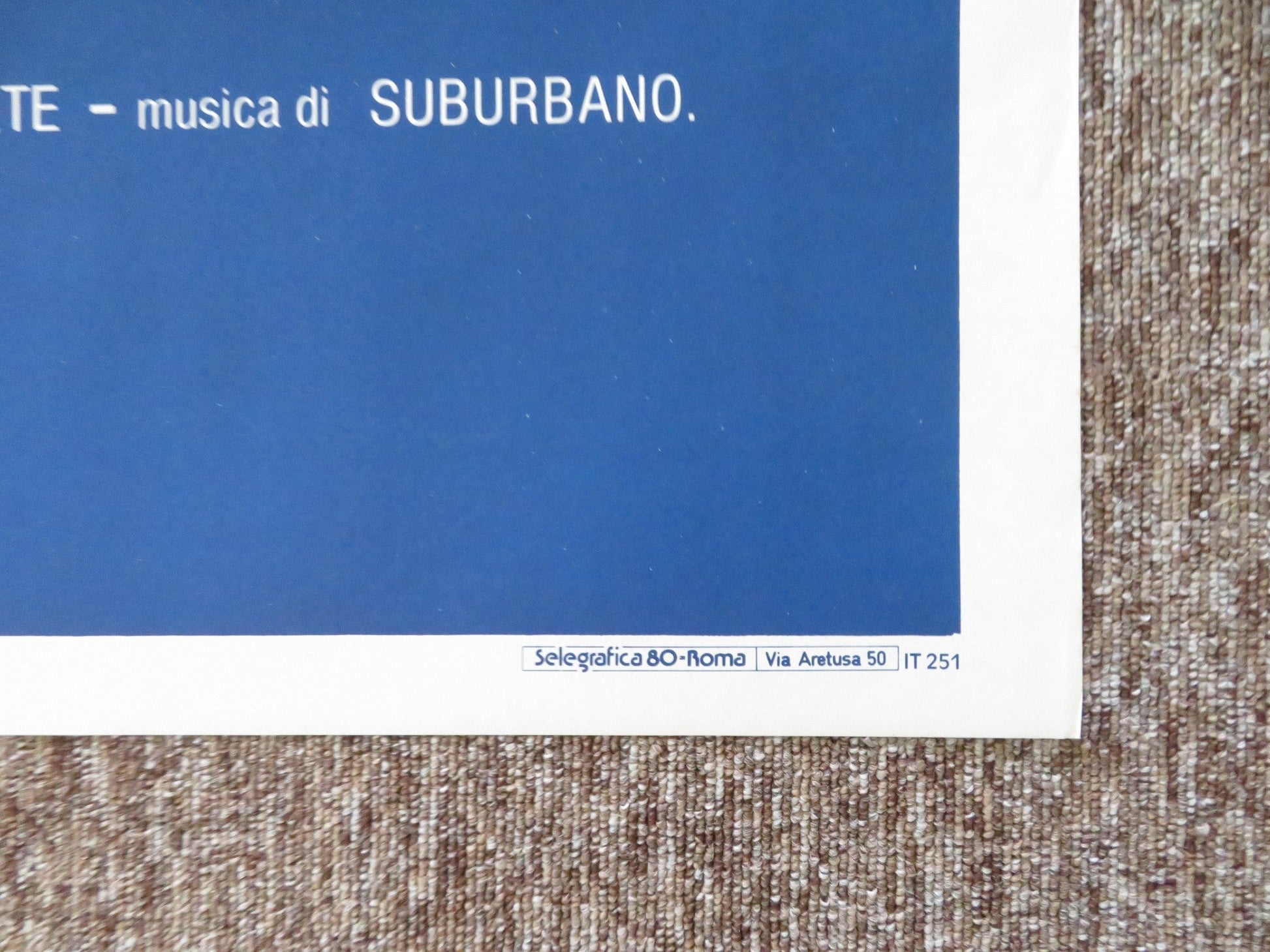 LA VITA ALLEGRA ITALIAN 2 FOGLIO POSTER VERONICA FORQUE ANTONIO RESINES 1988 Rendezvous Cinema Movie posters