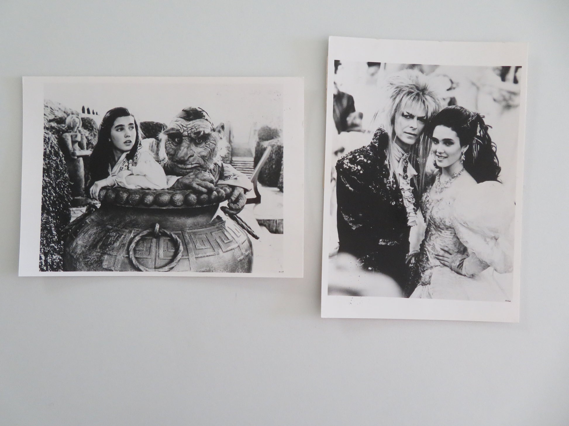 Labyrinth - B Movie Still Photo Lot Of 2 David Bowie Jennifer Connelly 1986 Movie posters