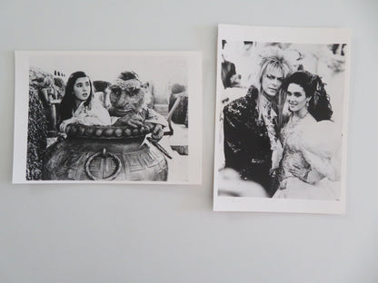 Labyrinth - B Movie Still Photo Lot Of 2 David Bowie Jennifer Connelly 1986 Movie posters