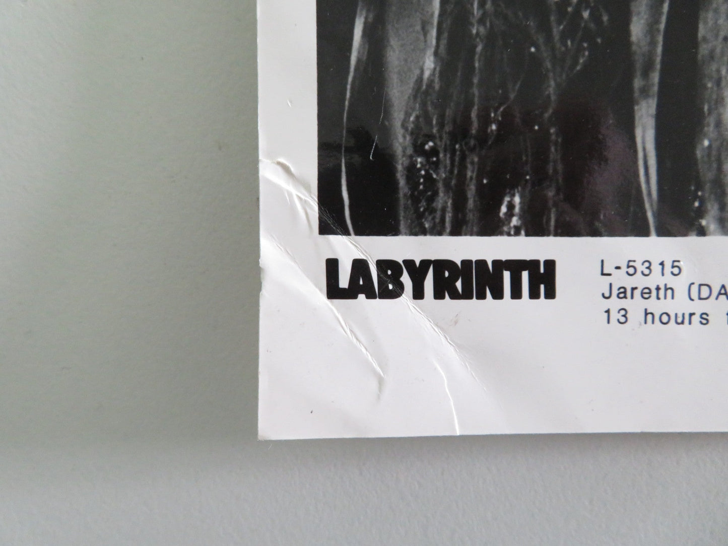 Labyrinth Movie Still Photo Lot Of 3 David Bowie Jennifer Connelly 1986 Movie posters