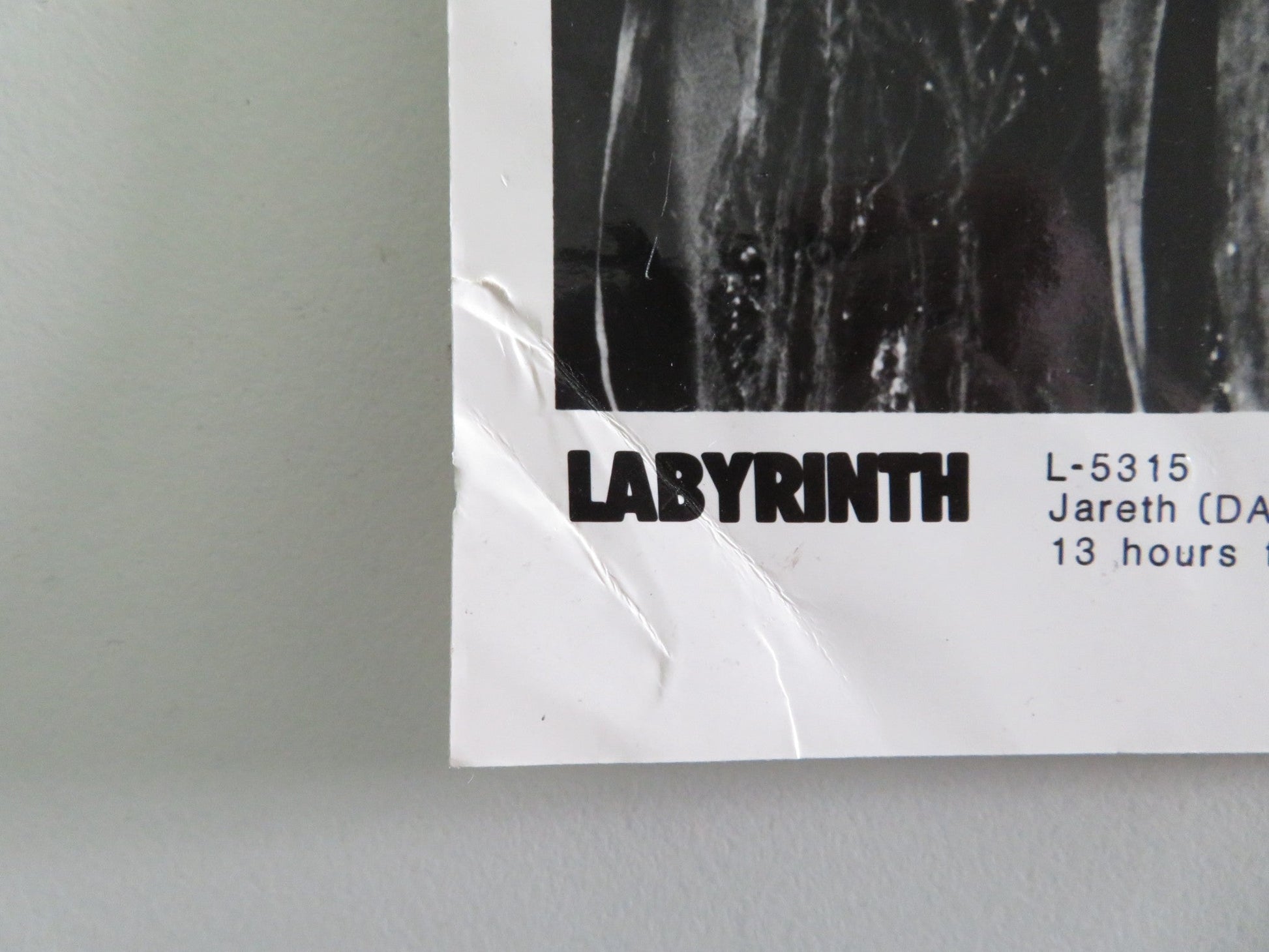 Labyrinth Movie Still Photo Lot Of 3 David Bowie Jennifer Connelly 1986 Movie posters