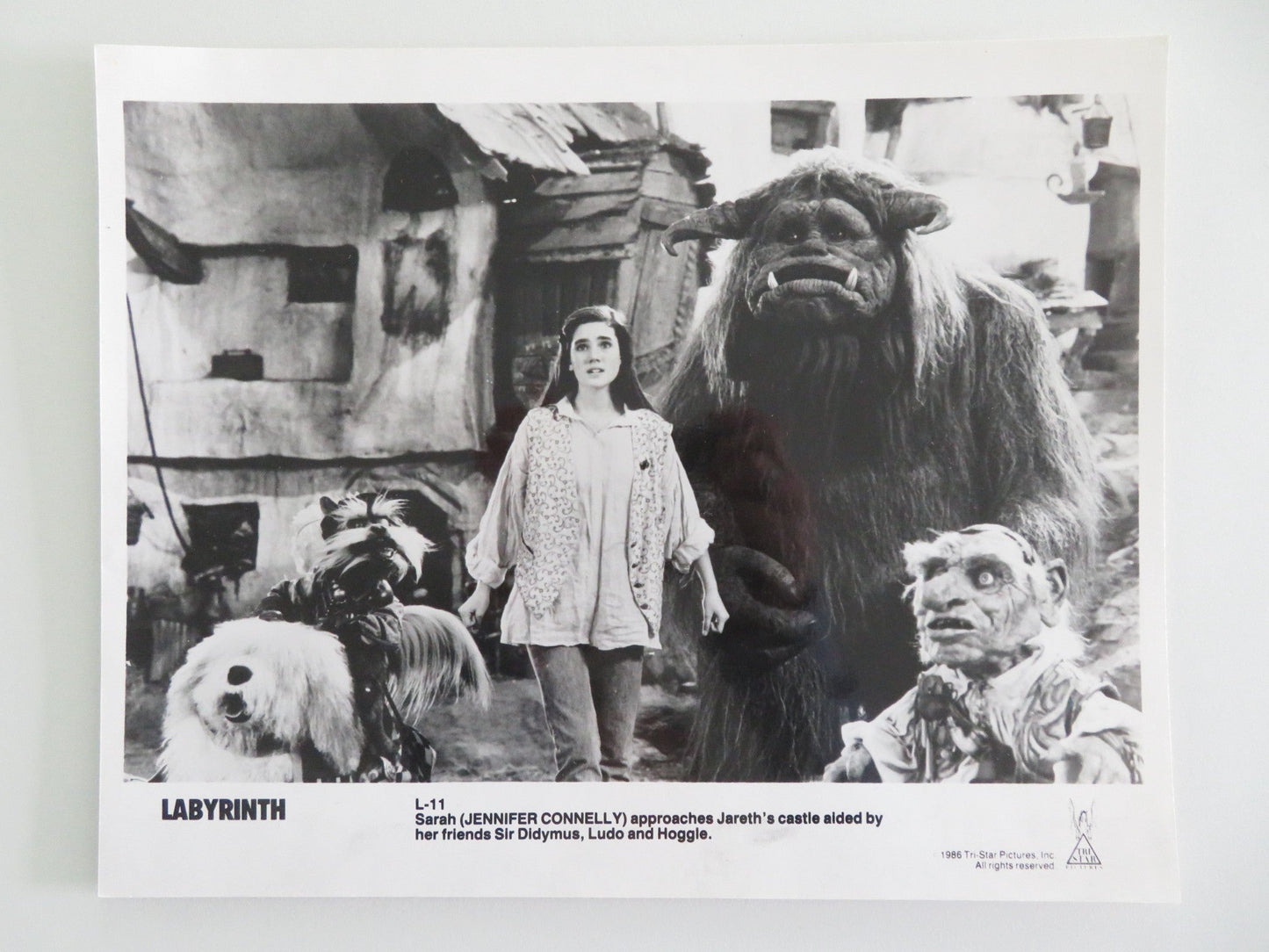 Labyrinth Movie Still Photo Lot Of 3 David Bowie Jennifer Connelly 1986 Movie posters