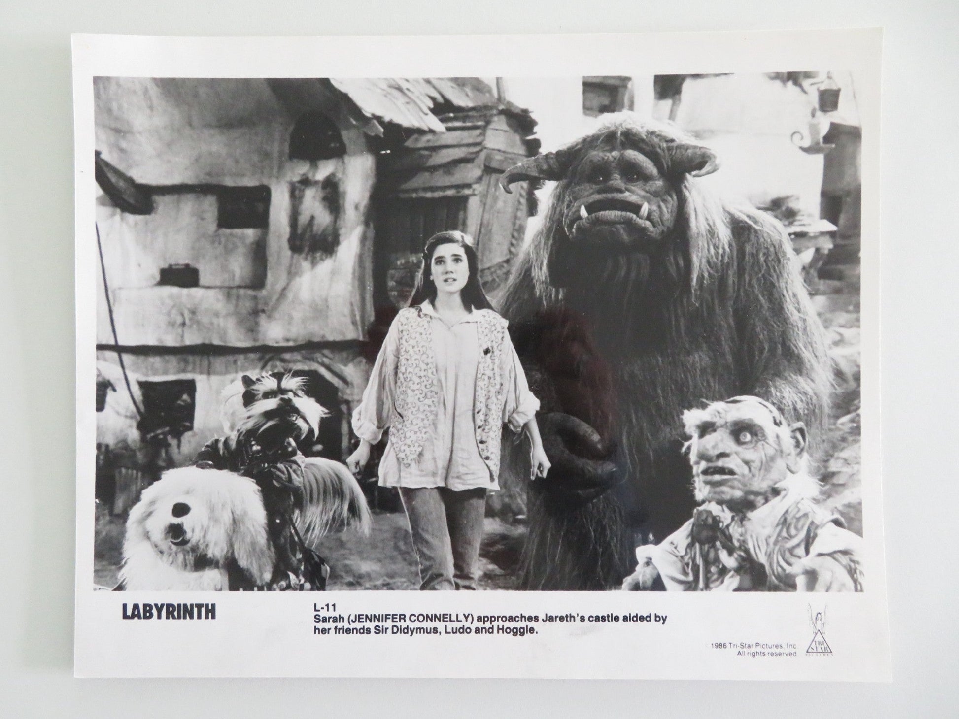 Labyrinth Movie Still Photo Lot Of 3 David Bowie Jennifer Connelly 1986 Movie posters