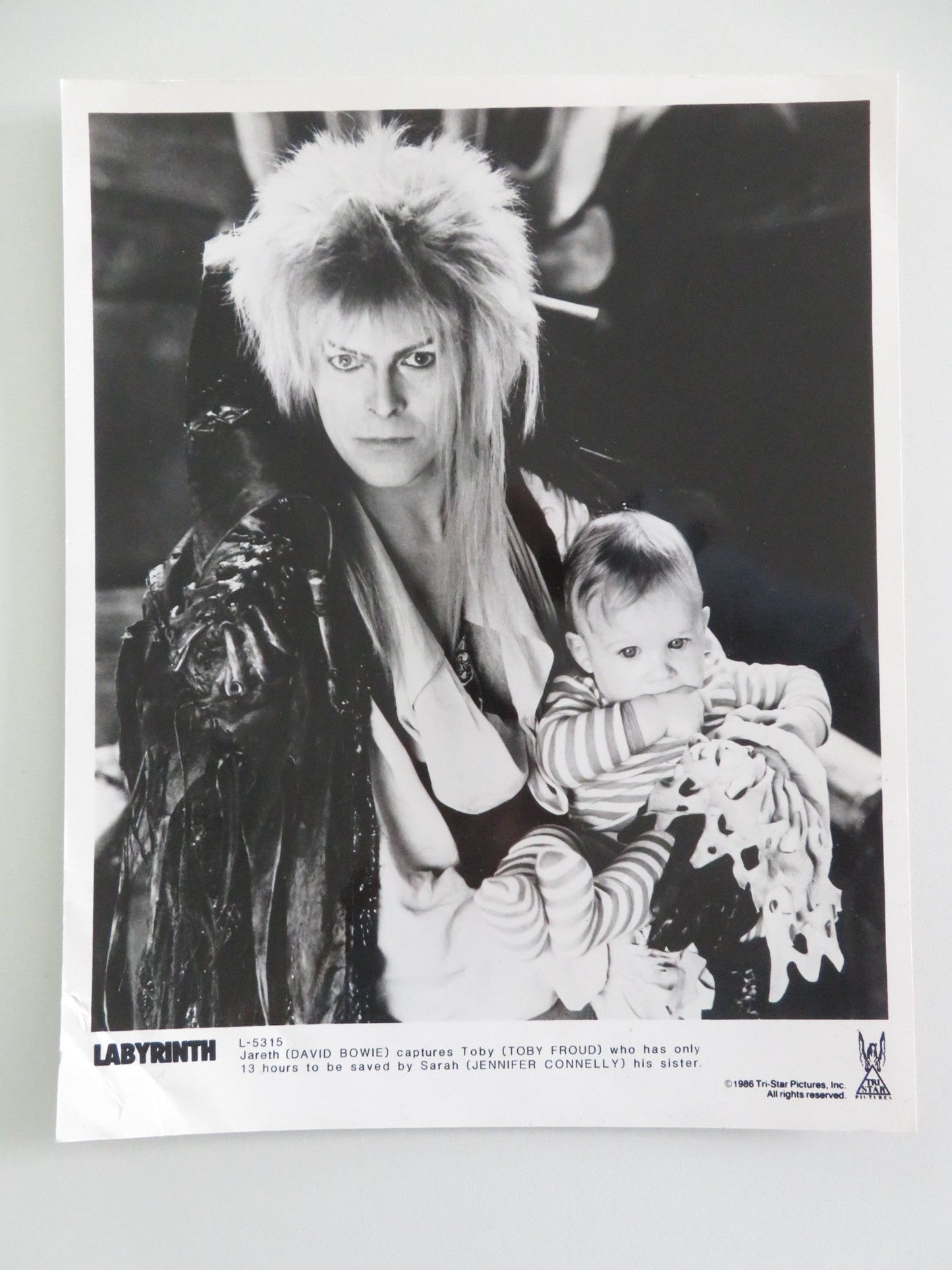 Labyrinth Movie Still Photo Lot Of 3 David Bowie Jennifer Connelly 1986 Movie posters