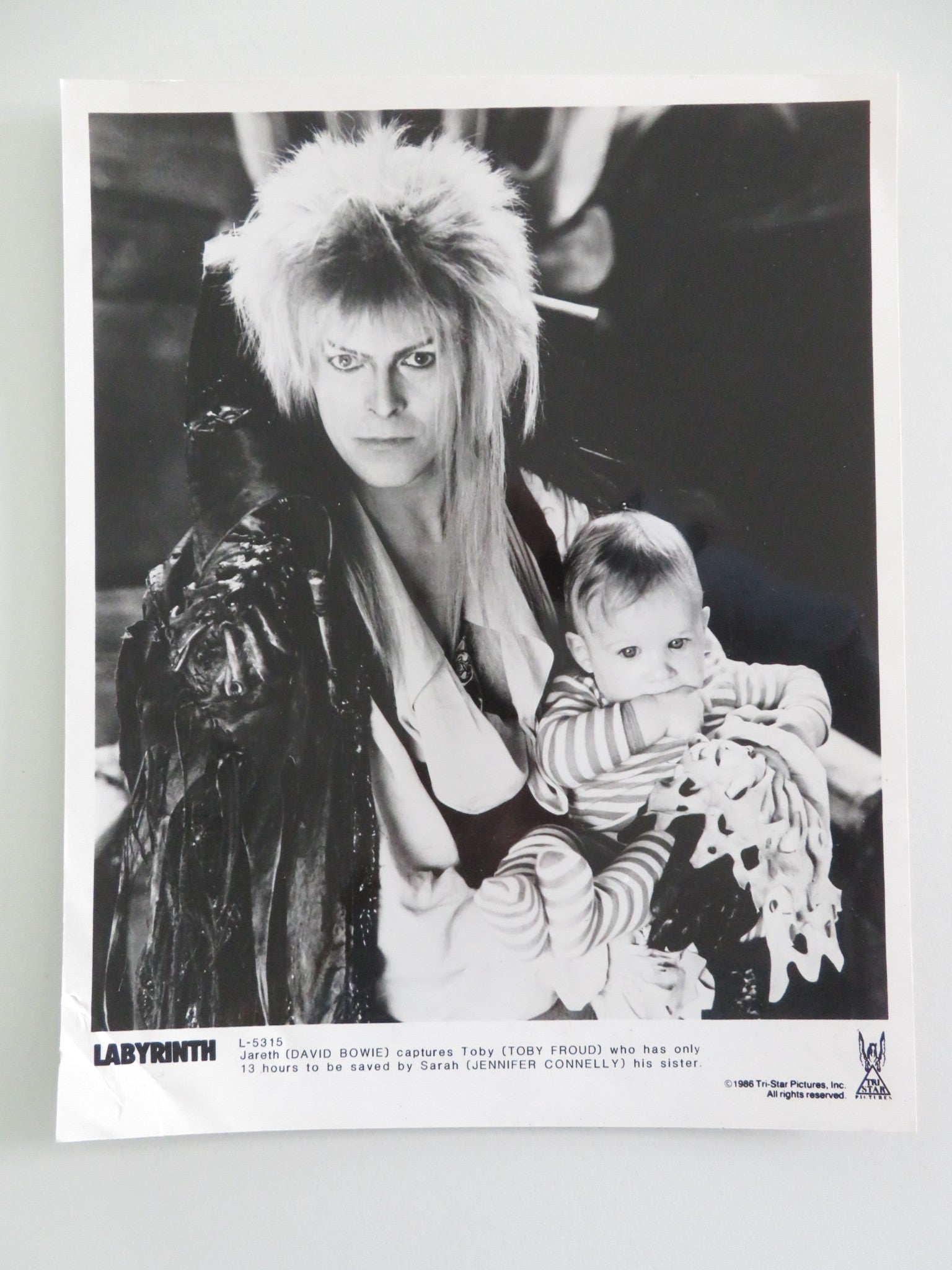 Labyrinth Movie Still Photo Lot Of 3 David Bowie Jennifer Connelly 1986 Movie posters