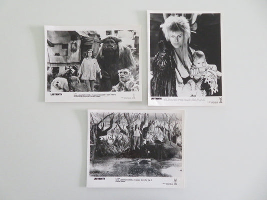 Labyrinth Movie Still Photo Lot Of 3 David Bowie Jennifer Connelly 1986 Movie posters