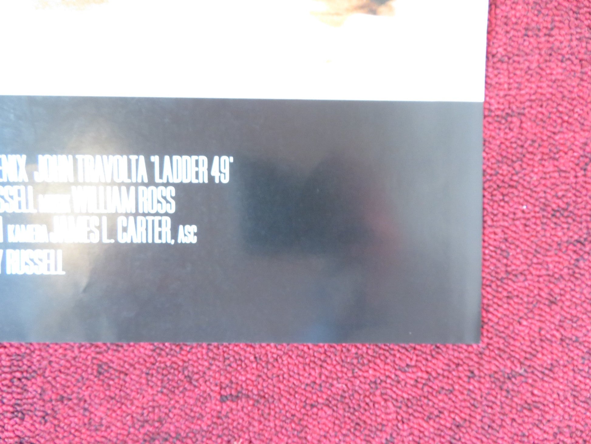 LADDER 49 GERMAN A1 POSTER FOLDED JOAQUIN PHOENIX JOHN TRAVOLTA 2005 Rendezvous Cinema Movie posters