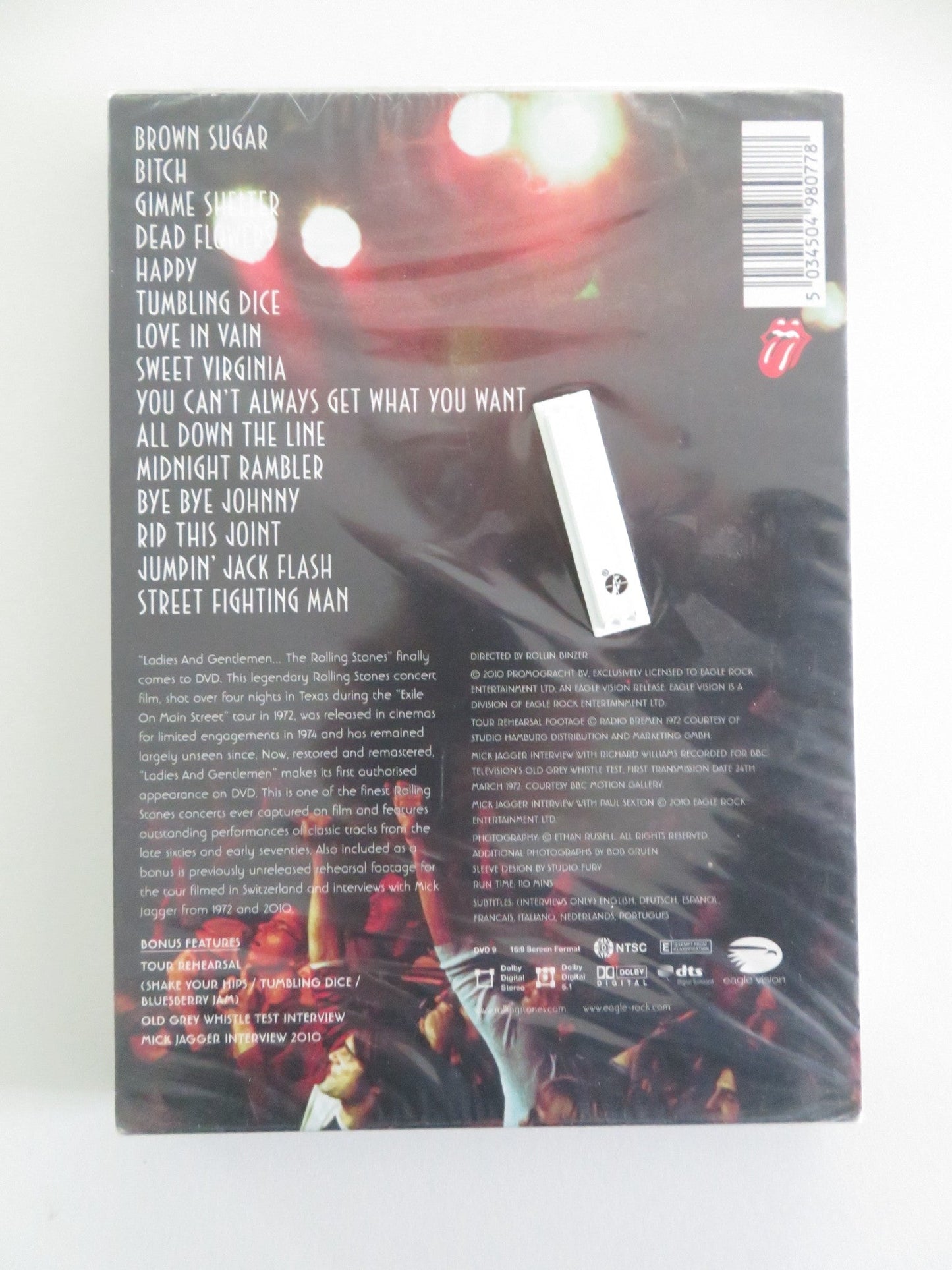 Ladies & Gentlemen: The Rolling Stones (DVD) Mick Jagger 2010 Region 0 Movie posters
