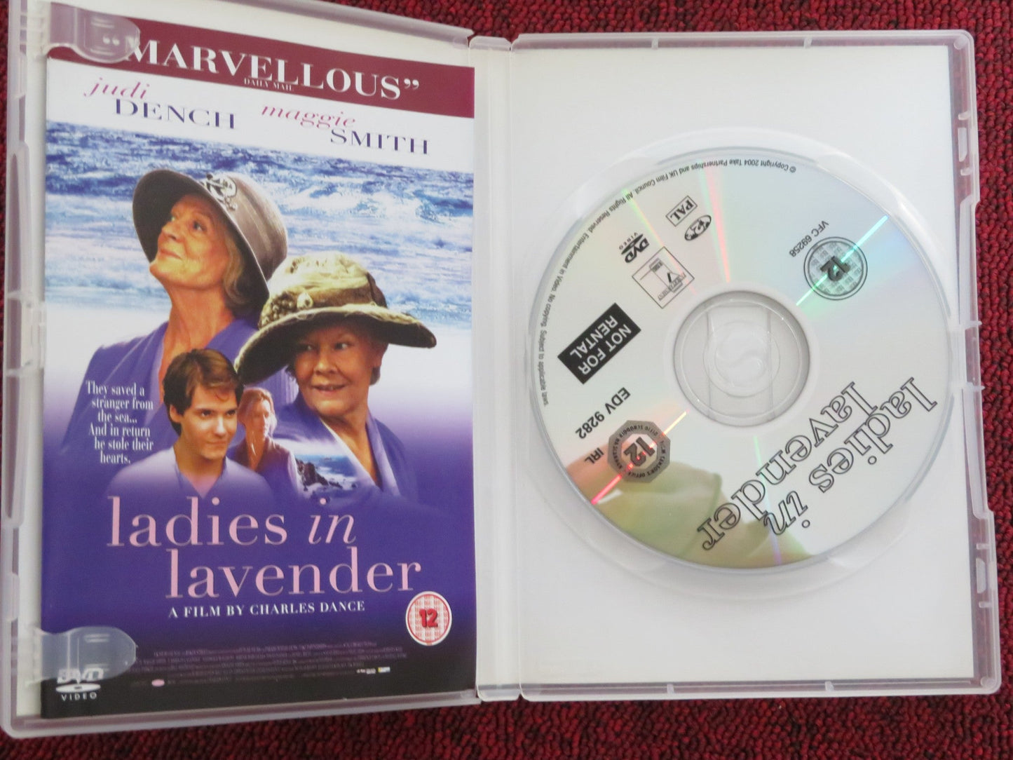 LADIES IN LAVENDER (DVD) MAGGIE SMITH JUDI DENCH 2004 REGION 2 Rendezvous Cinema Movie posters