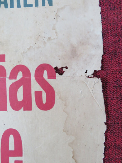 LADIES WHO DO SPANISH POSTER PEGGY MOUNT ROBERT MORLEY 1963 Rendezvous Cinema Movie posters