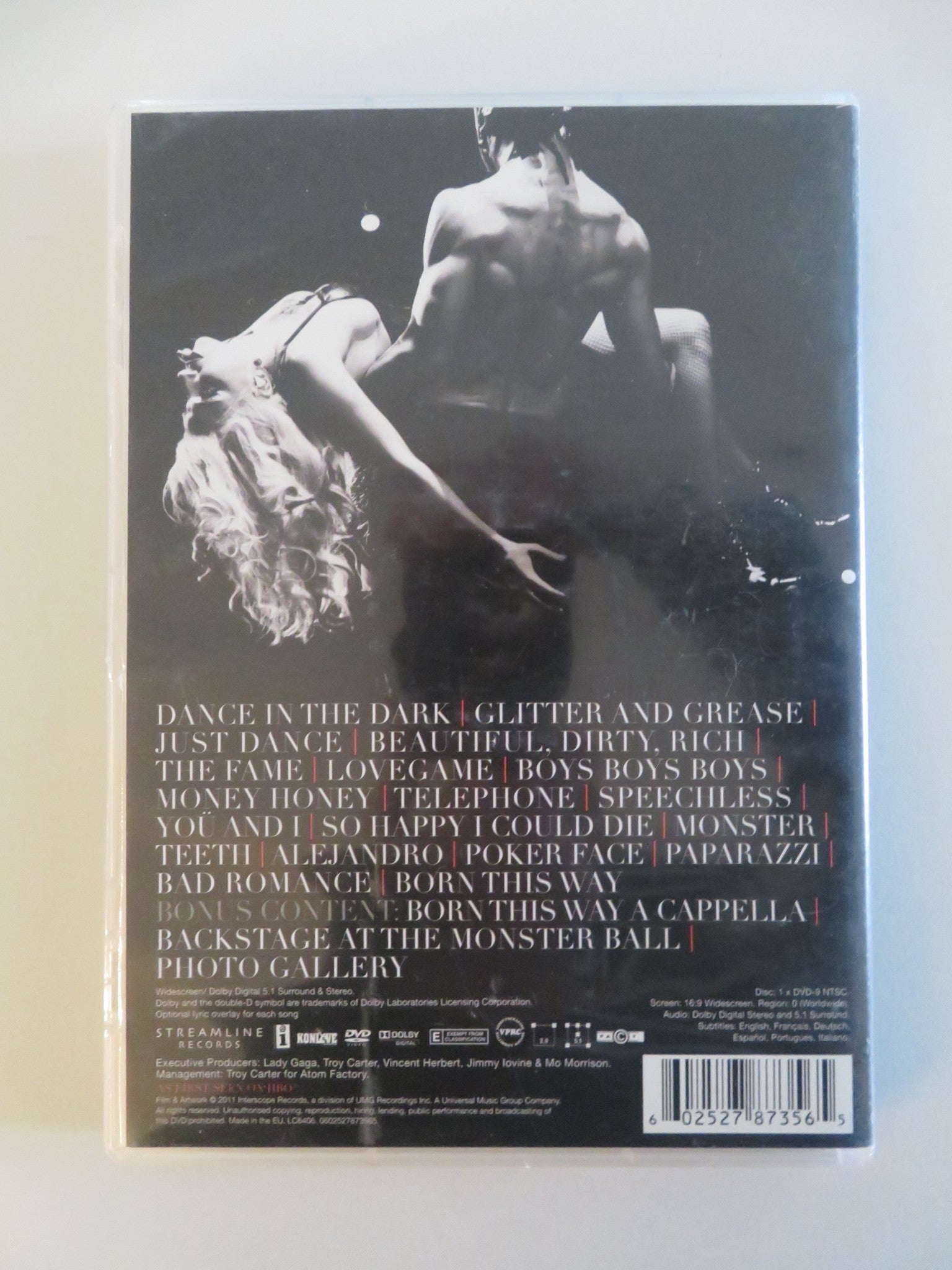 LADY GAGA PRESENTS: THE MONSTER BALL TOUR AT MADISON SQUARE (DVD) 2011 REGION 0 Movie posters