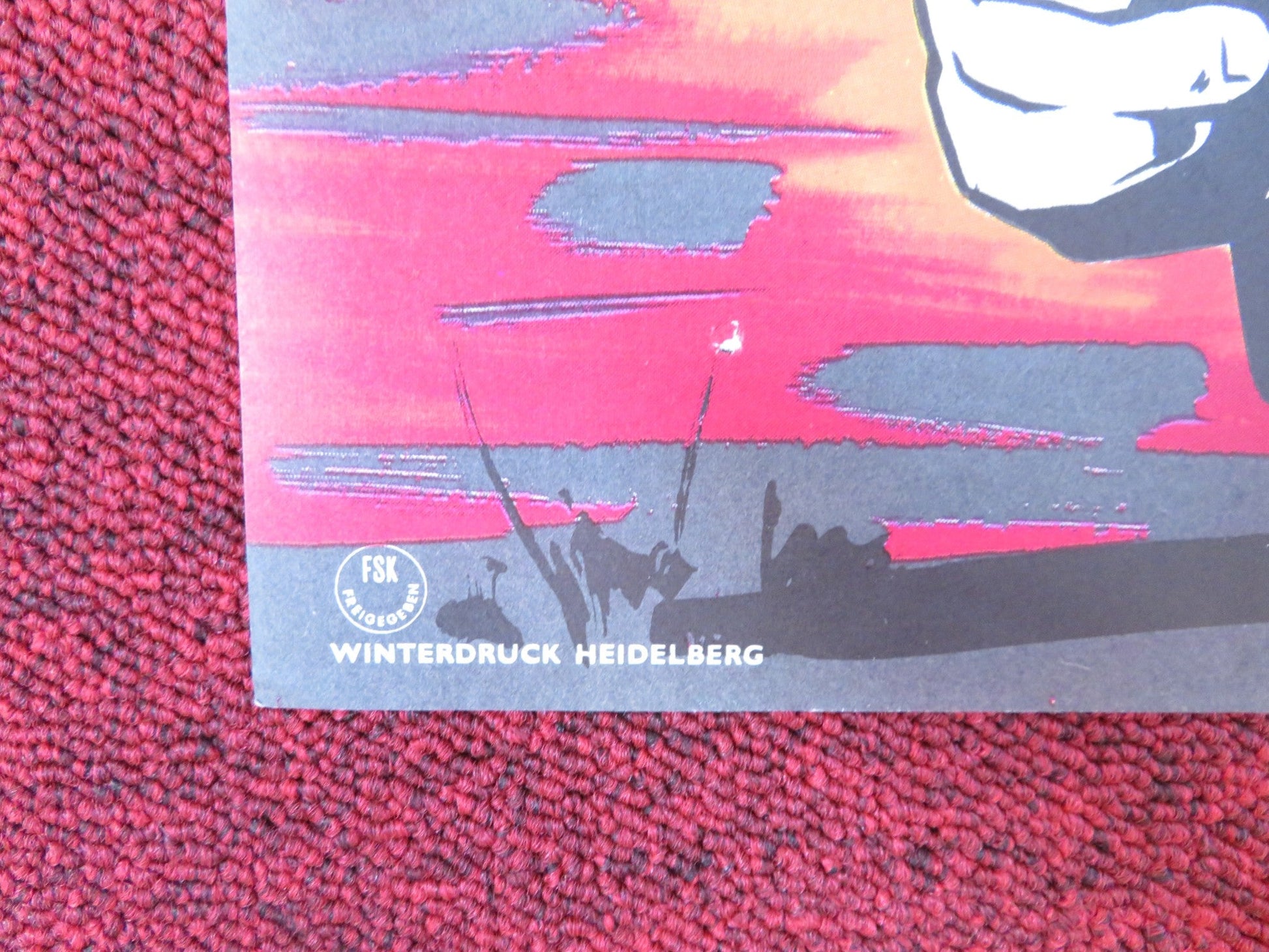 LADY IN CEMENT GERMAN A1 POSTER FOLDED FRANK SINATRA RAQUEL WELCH 1968 Rendezvous Cinema Movie posters