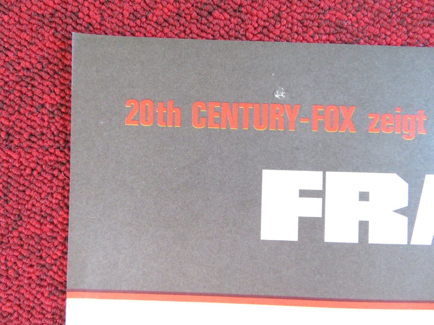 LADY IN CEMENT GERMAN A1 POSTER FOLDED FRANK SINATRA RAQUEL WELCH 1968 Rendezvous Cinema Movie posters