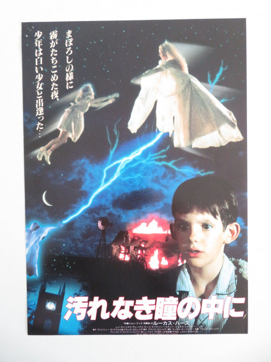 LADY IN WHITE JAPANESE CHIRASHI (B5) POSTER LUKAS HAAS LEN CARIOU 1998 Movie posters