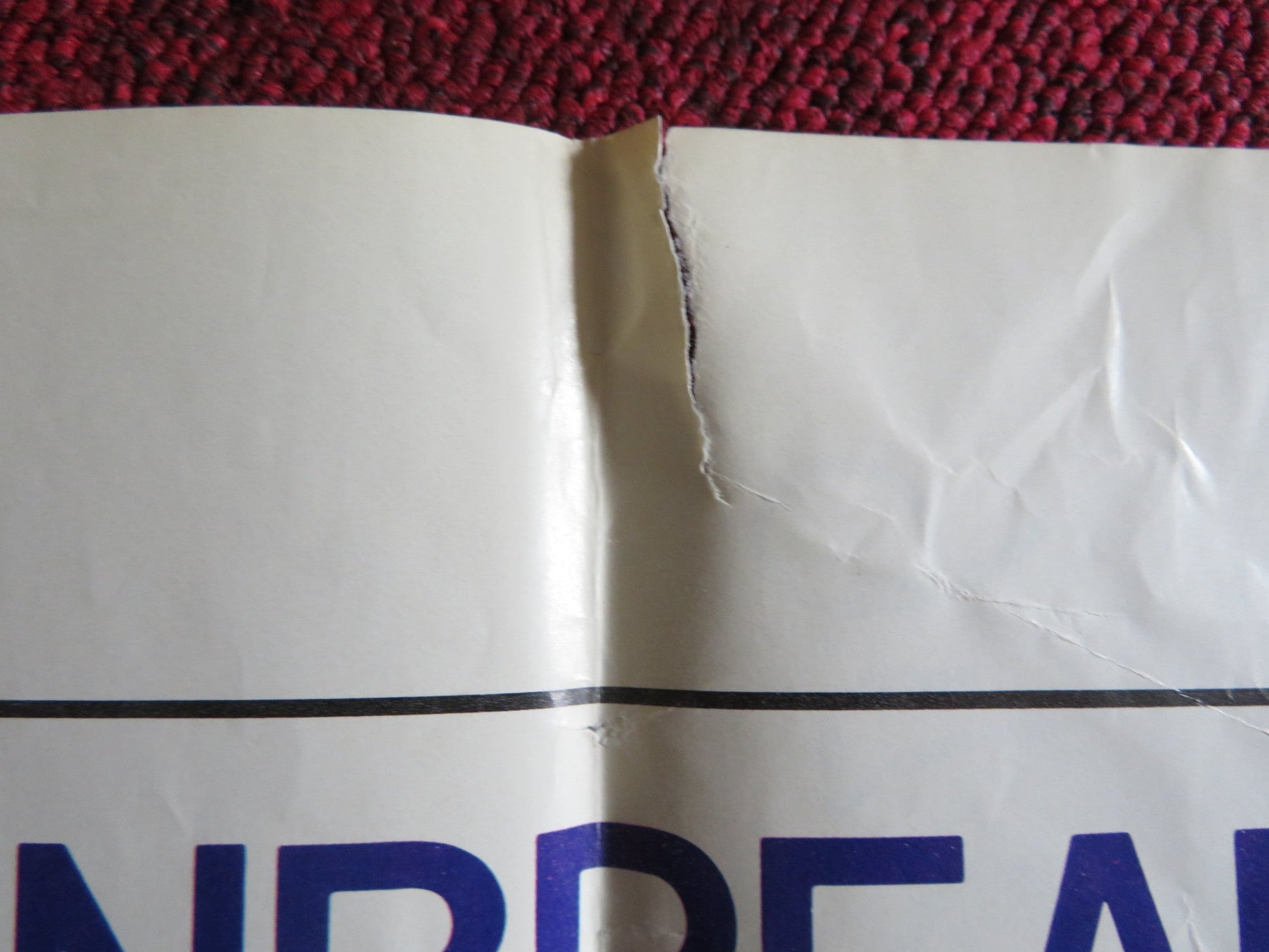 LADY KUNG FU FOLDED US ONE SHEET POSTER ANGELA MAO HUANG FENG 1973 Rendezvous Cinema Movie posters