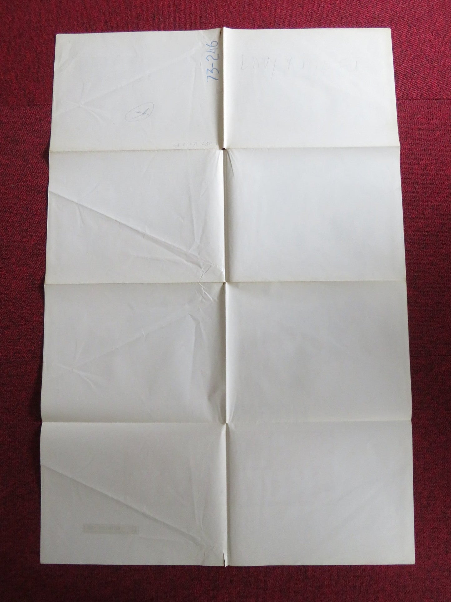 LADY KUNG FU FOLDED US ONE SHEET POSTER ANGELA MAO HUANG FENG 1973 Rendezvous Cinema Movie posters