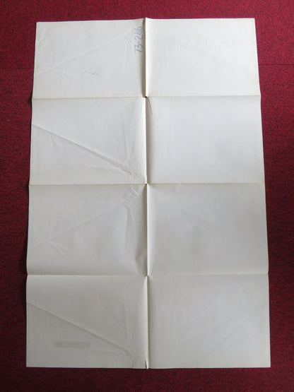 LADY KUNG FU FOLDED US ONE SHEET POSTER ANGELA MAO HUANG FENG 1973 Rendezvous Cinema Movie posters