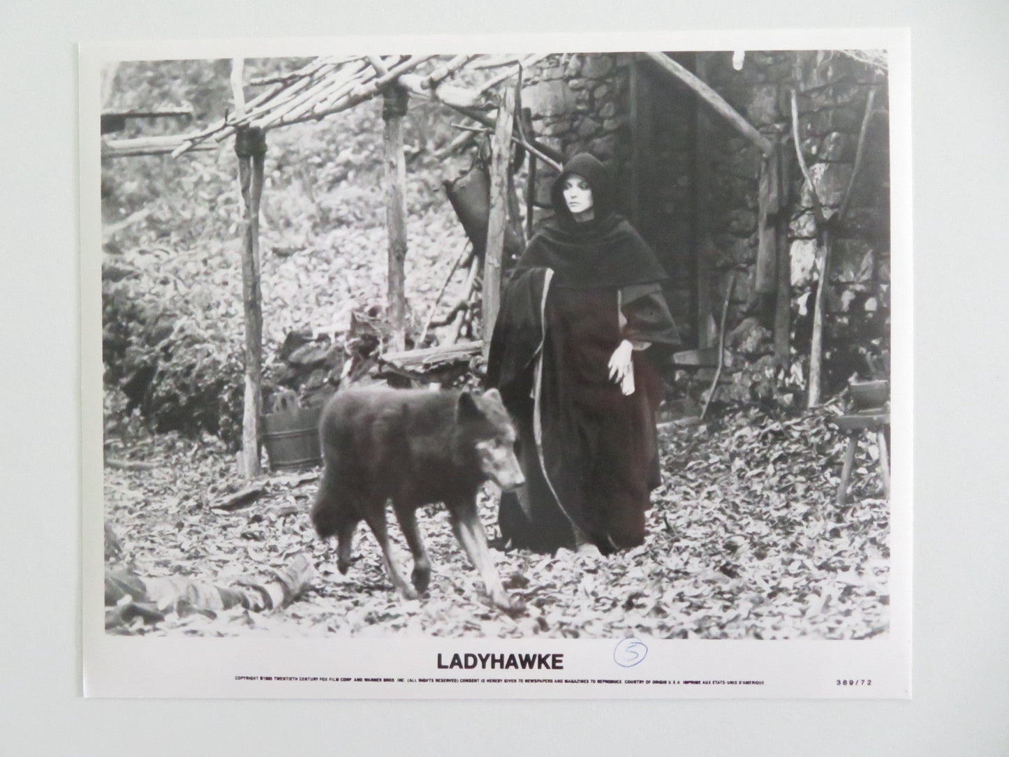 LADYHAWKE MOVIE STILL PHOTO LOT OF 7 MATTHEW BRODERICK RUTGER HAUER 1985 Movie posters