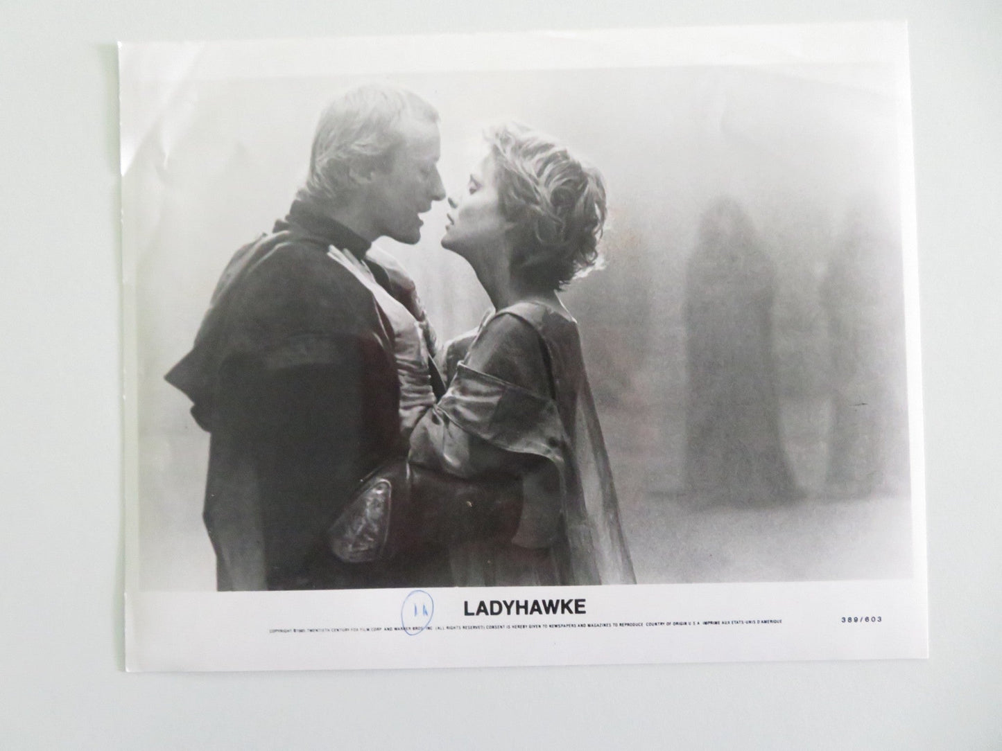 LADYHAWKE MOVIE STILL PHOTO LOT OF 7 MATTHEW BRODERICK RUTGER HAUER 1985 Movie posters