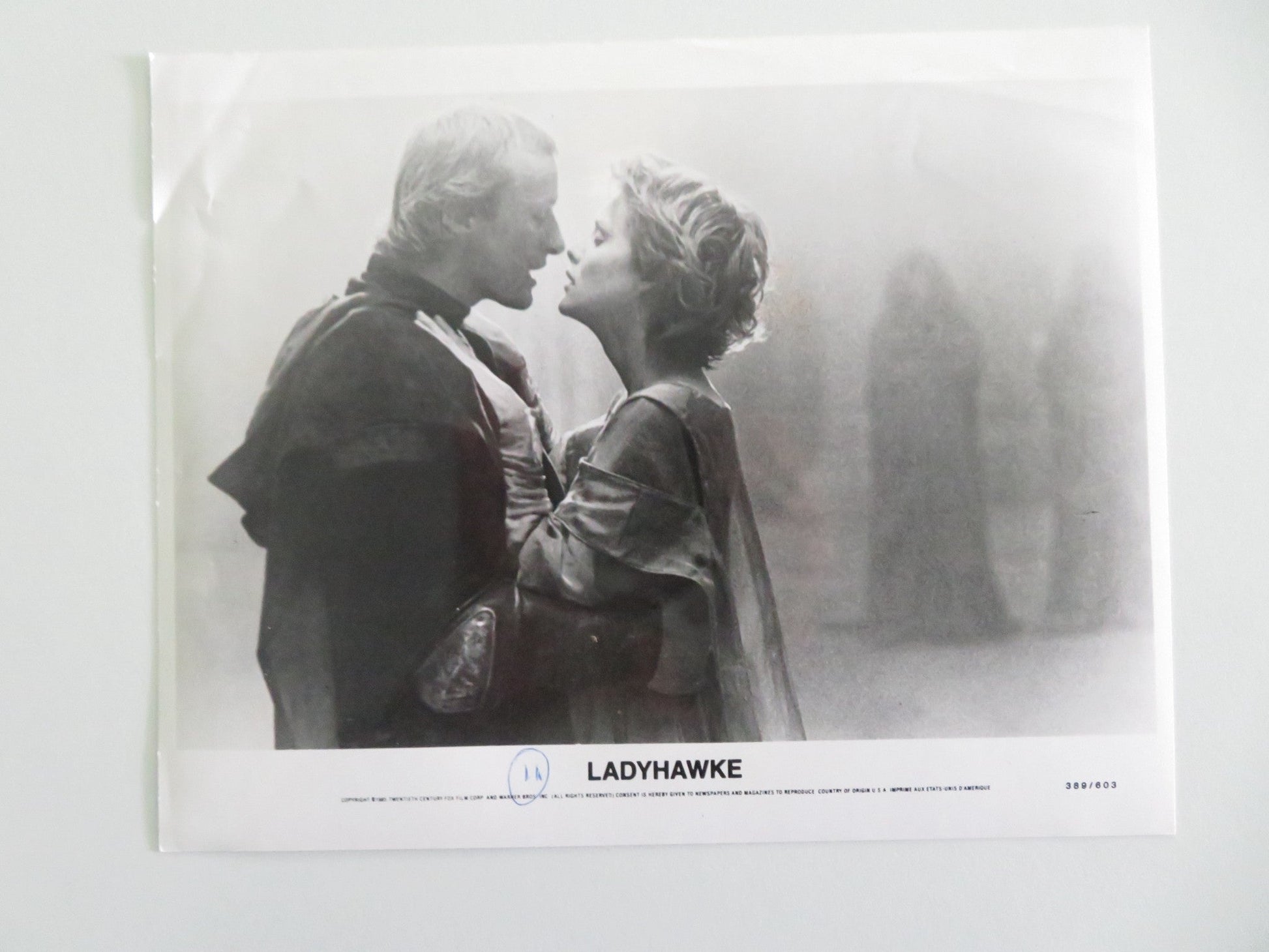 LADYHAWKE MOVIE STILL PHOTO LOT OF 7 MATTHEW BRODERICK RUTGER HAUER 1985 Movie posters