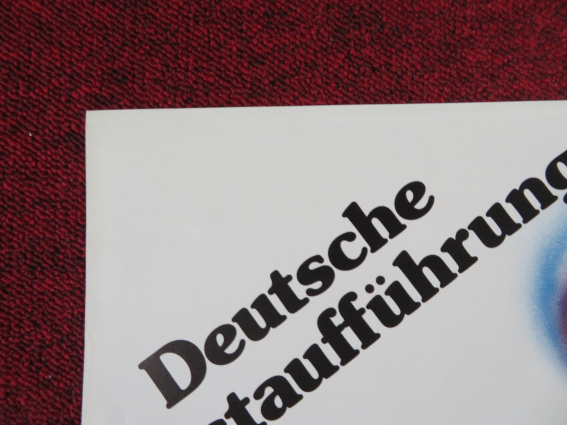 L'ALTRA META DEL CIELO GERMAN A1 POSTER FOLDED MONICA VITTI 1983 Rendezvous Cinema Movie posters