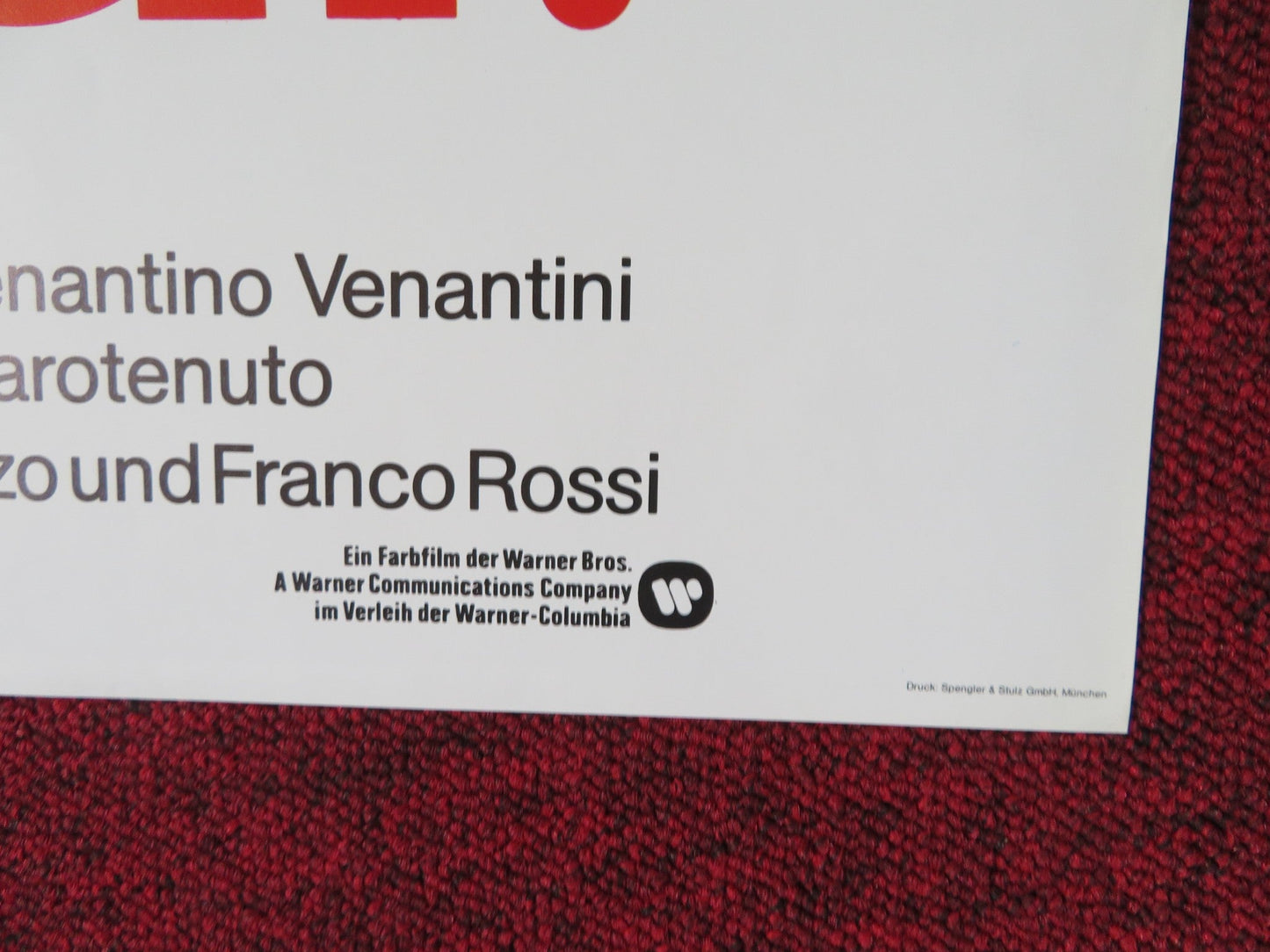 L'ALTRA META DEL CIELO GERMAN A1 POSTER FOLDED MONICA VITTI 1983 Rendezvous Cinema Movie posters