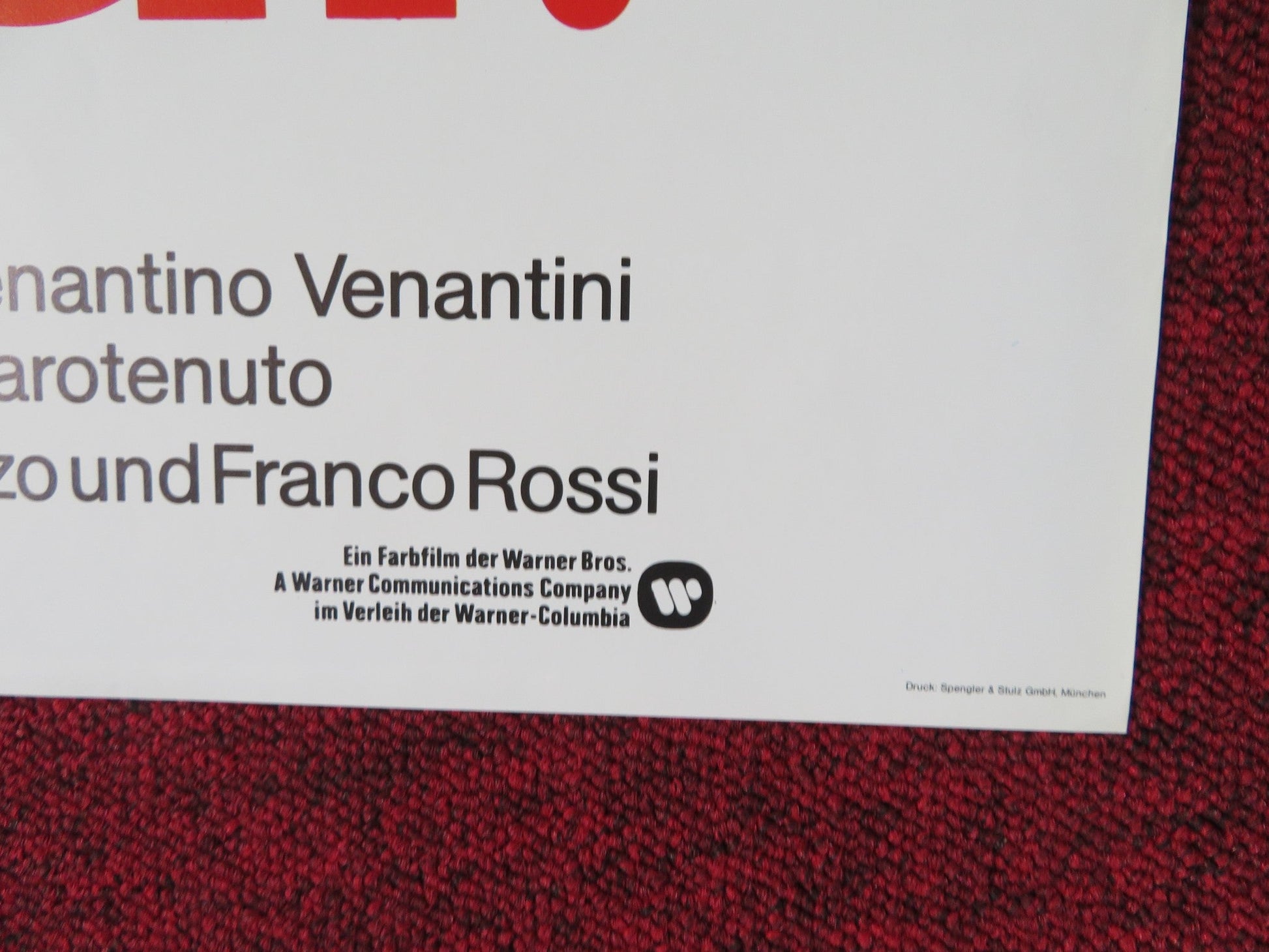 L'ALTRA META DEL CIELO GERMAN A1 POSTER FOLDED MONICA VITTI 1983 Rendezvous Cinema Movie posters