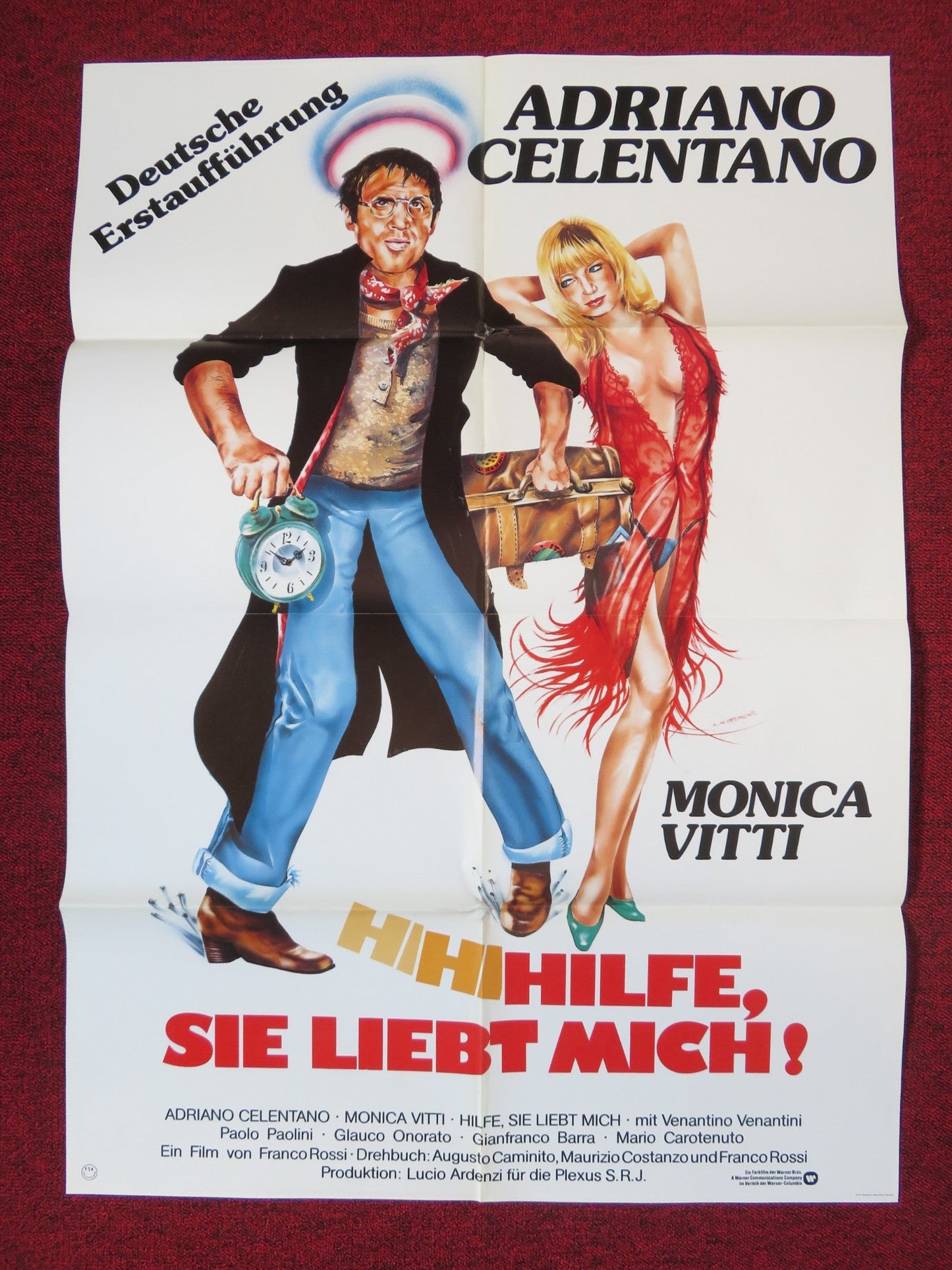 L'ALTRA META DEL CIELO GERMAN A1 POSTER FOLDED MONICA VITTI 1983 Rendezvous Cinema Movie posters