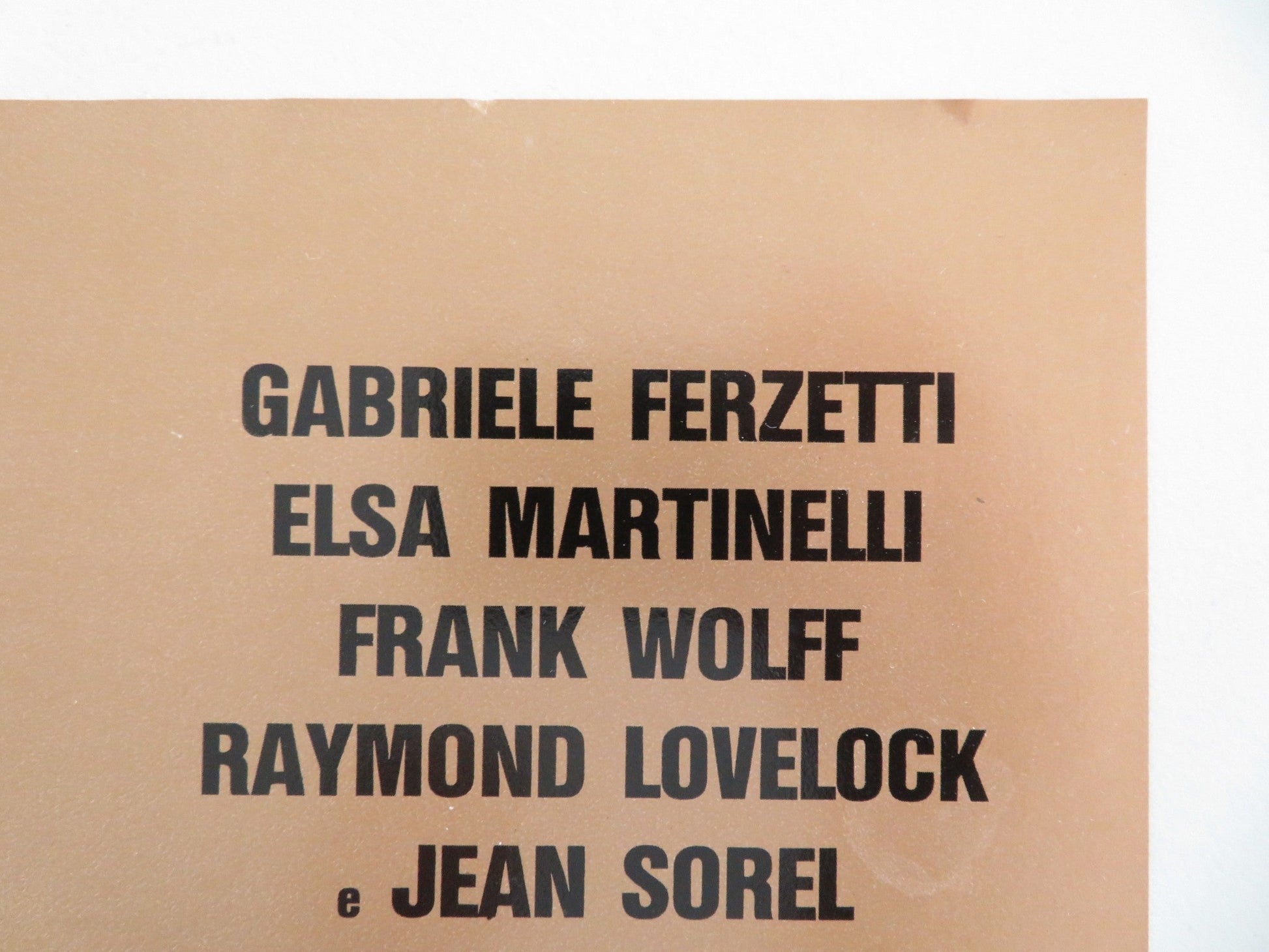 L'AMICA - D ITALIAN FOTOBUSTA POSTER LISA GASTONI GABRIELE FERZETTI 1969 Movie posters