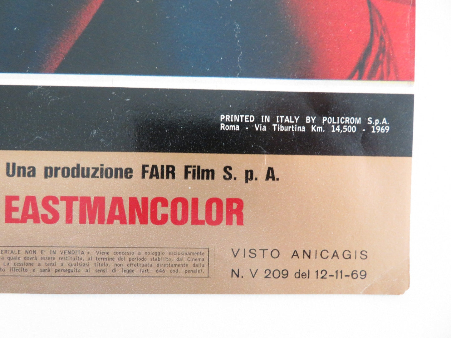 L'AMICA - G ITALIAN FOTOBUSTA POSTER LISA GASTONI GABRIELE FERZETTI 1969 Movie posters