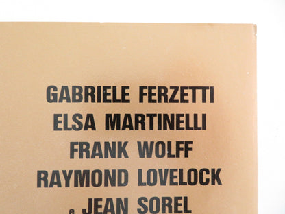 L'AMICA - G ITALIAN FOTOBUSTA POSTER LISA GASTONI GABRIELE FERZETTI 1969 Movie posters