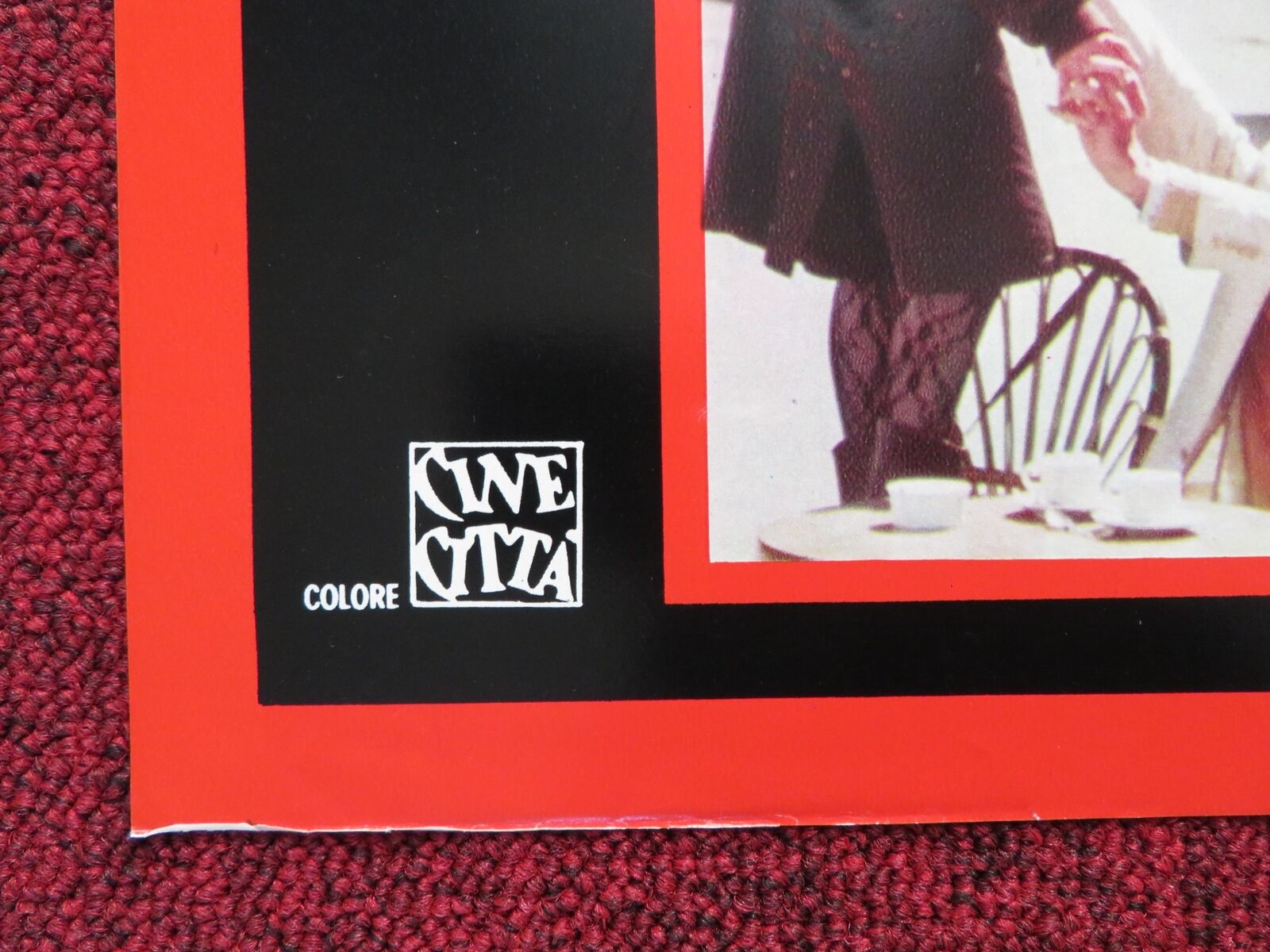 L'AMOUR A MORT - A ITALIAN FOTOBUSTA POSTER SABINE AZEMA FANNY ARDANT 1984 Rendezvous Cinema Movie posters