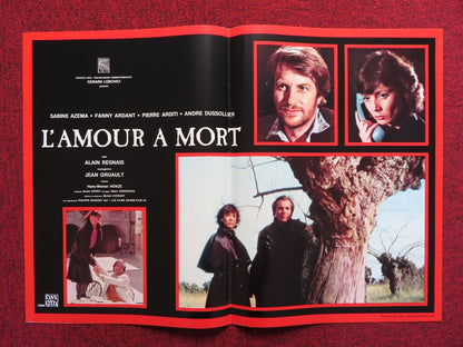 L'AMOUR A MORT - A ITALIAN FOTOBUSTA POSTER SABINE AZEMA FANNY ARDANT 1984 Rendezvous Cinema Movie posters