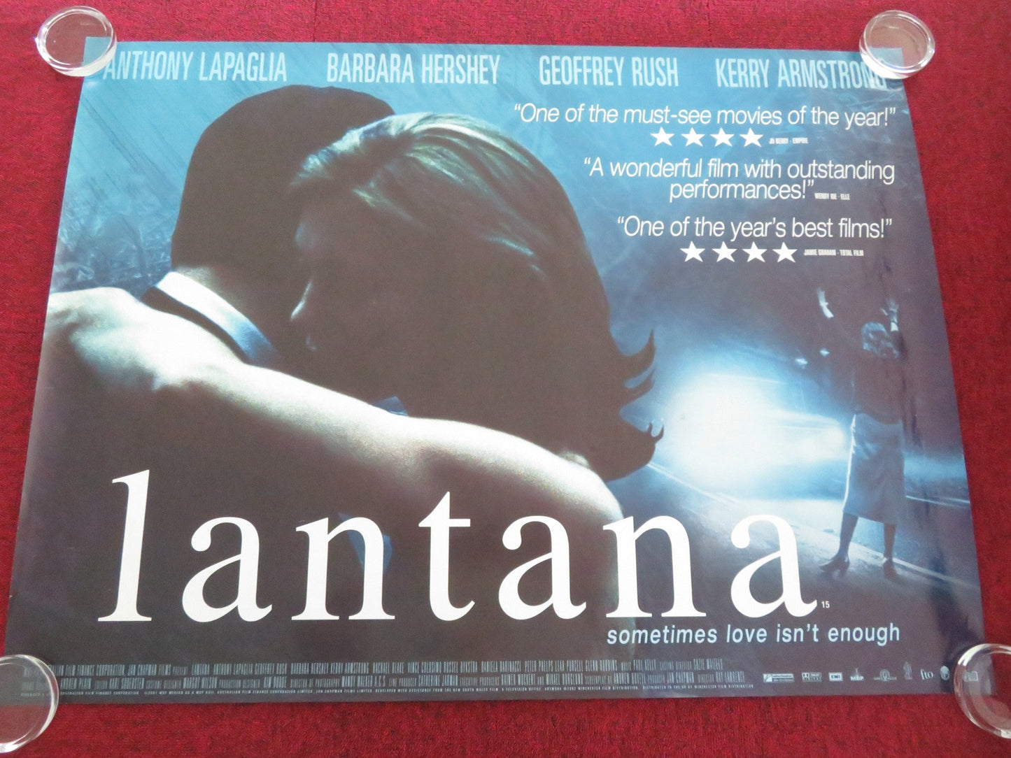 LANTANA UK QUAD ROLLED POSTER ANTHONY LAPAGLIA RACHAEL BLAKE 2001 Movie posters