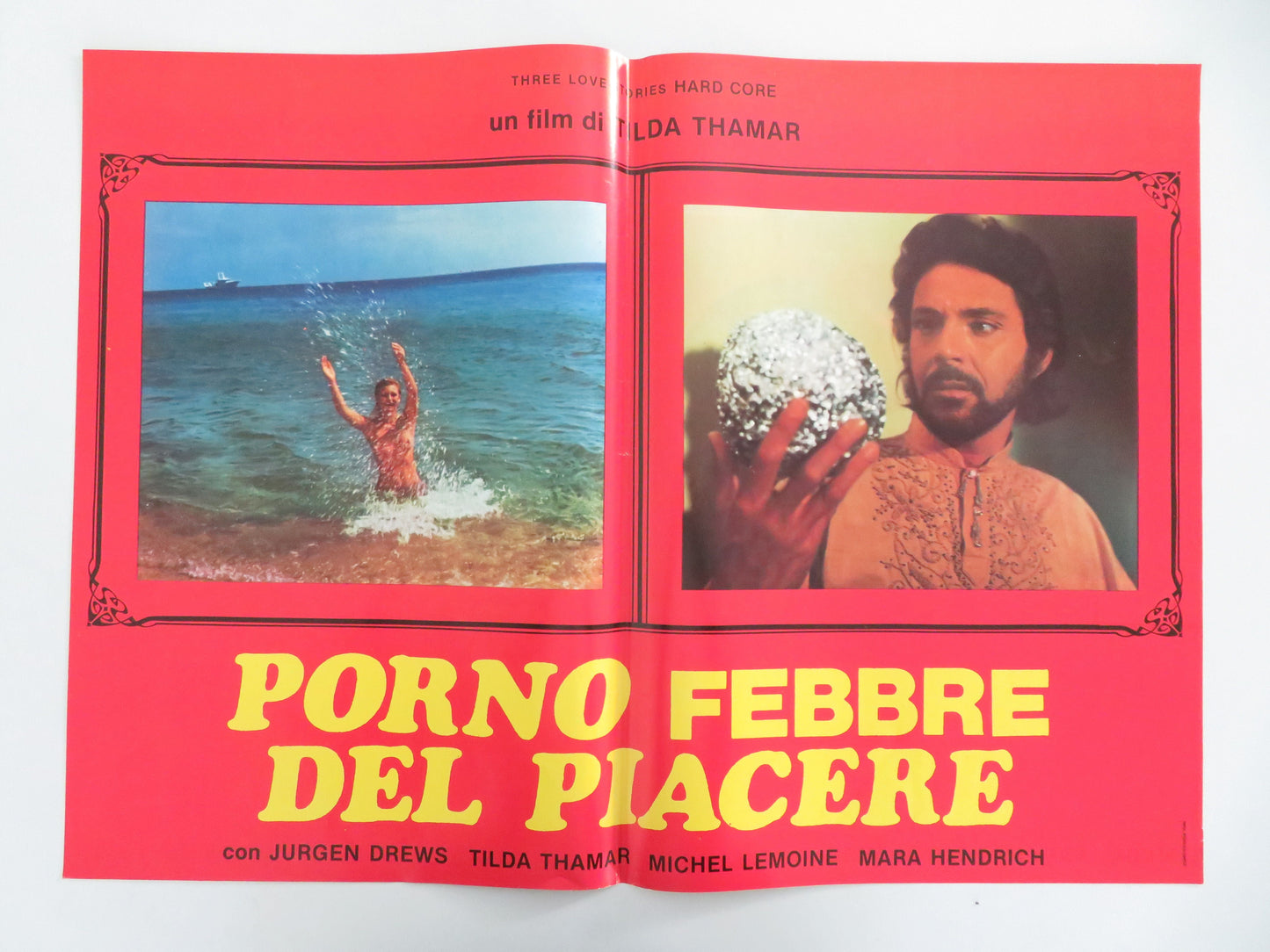 L'appel Italian Fotobusta Posters Lot of 6 Thamar Lemoine 1974 Movie posters